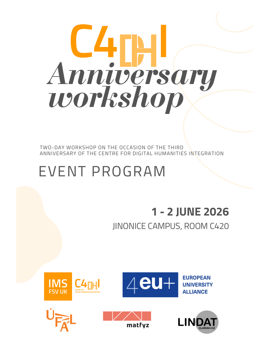 Portrétní náhled programu workshopu C4DHI